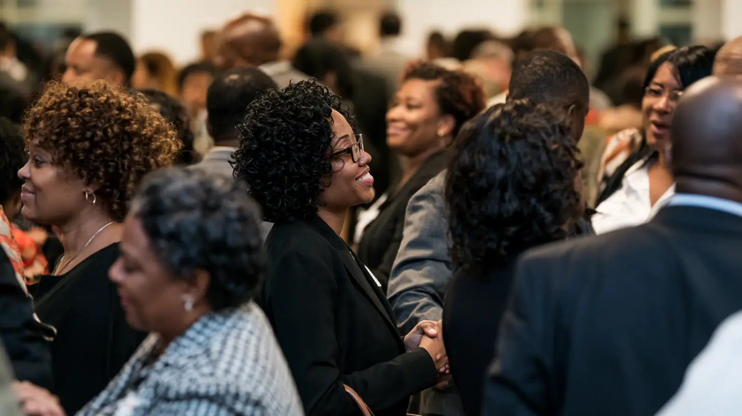 LIFT participants and employers networking at an industry event